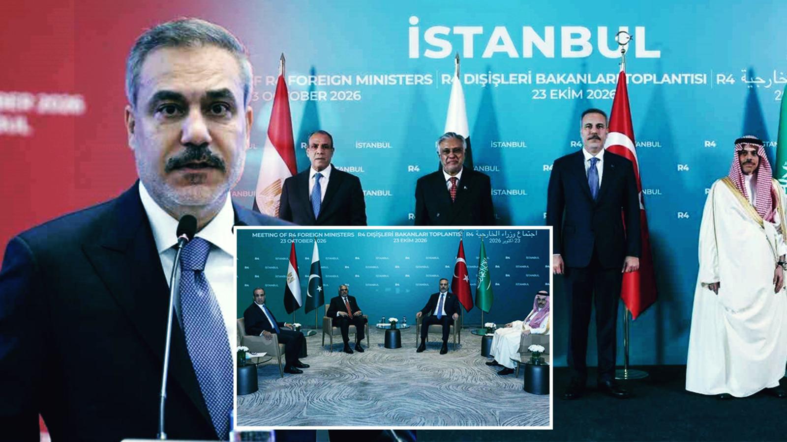 İstanbul'da yoğun diplomasi! Bakan Fidan 7 mevkidaşını ağırlıyor: “Kalıcı çözüme yakınız”