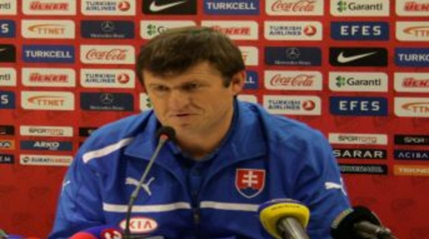 Slovakya Milli Takımı Teknik Direktörü Michal Hipp: Maçta şanslar eşit