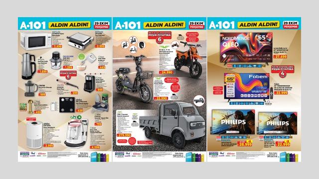 A101'e elektrikli bisiklet​ geliyor! 29 Ekim 2026 A101 Kataloğu