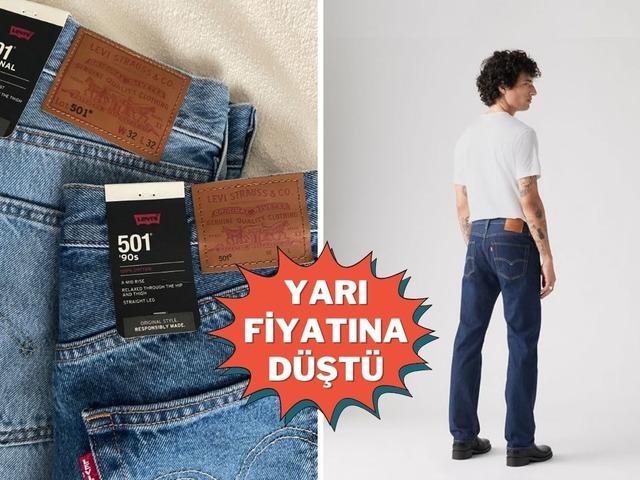 Her d&ouml;nemin efsanesi: Levi's 501! &Ccedil;ok satanlarda birinci...