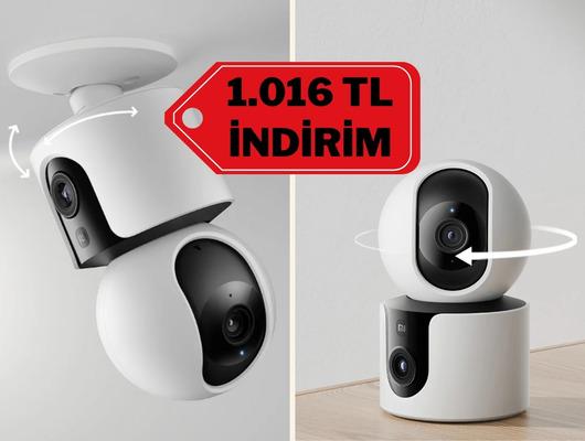 Xiaomi Smart Camera C300 Dual ile eviniz her an güvende!