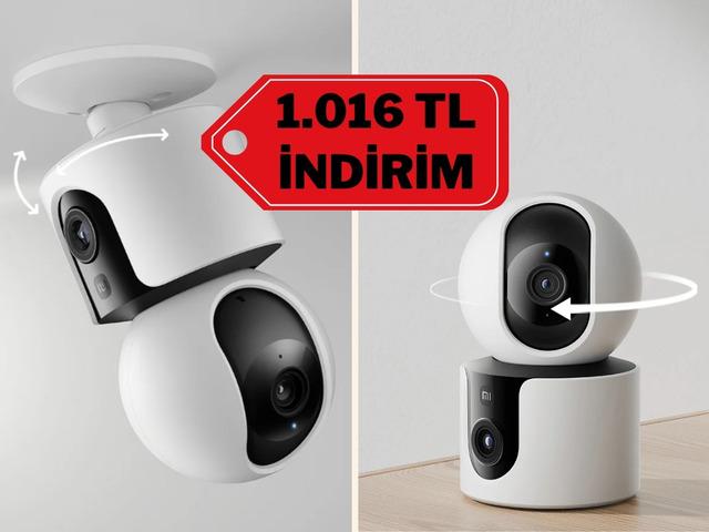 Xiaomi Smart Camera C300 Dual ile eviniz her an g&uuml;vende!