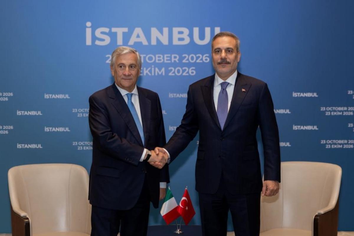 Bakan Fidan, İtalya Dışişleri Bakanı Antonio Tajani ile bir araya geldi 1