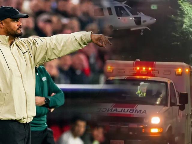 B.M&uuml;nih'te Vincent Kompany şoku! Ambulansla hastaneye kaldırıldı