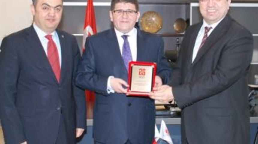 Abdullah G&uuml;l &Uuml;niversitesi Rekt&ouml;r&uuml; Asyalı'dan KAYSO'ya ziyaret