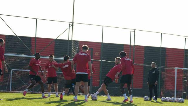 Çorum FK, Göztepe maçı mesaisini sürdürdü