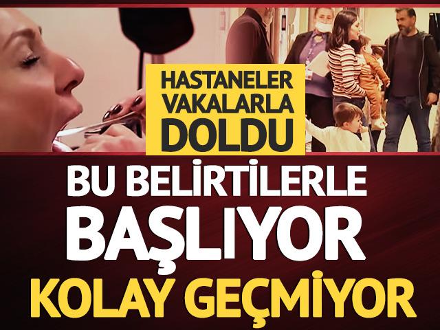 Hastaneler vakalarla doldu! Bu belirtilerle başlıyor, ge&ccedil;mek bilmiyor