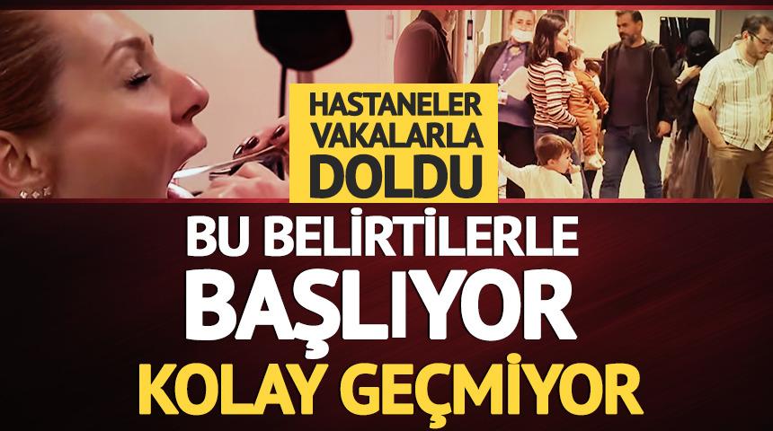 Hastaneler vakalarla doldu! Bu belirtilerle başlıyor, ge&ccedil;mek bilmiyor