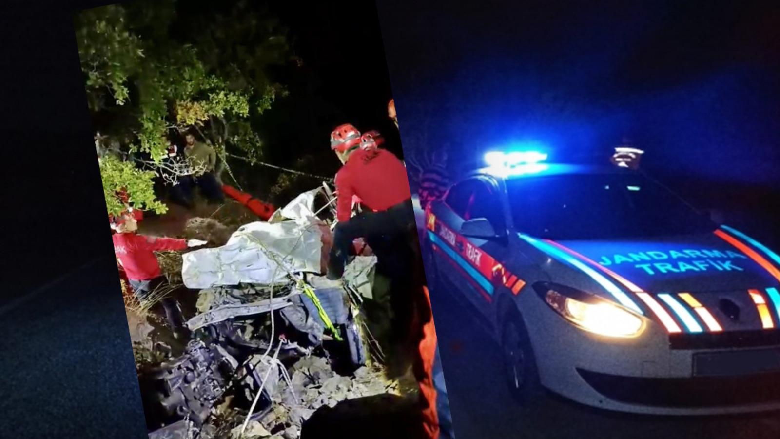 Çankırı'da korkunç kaza! Otomobil uçuruma yuvarlandı: 4 kişi öldü, 1 kişi yaralandı