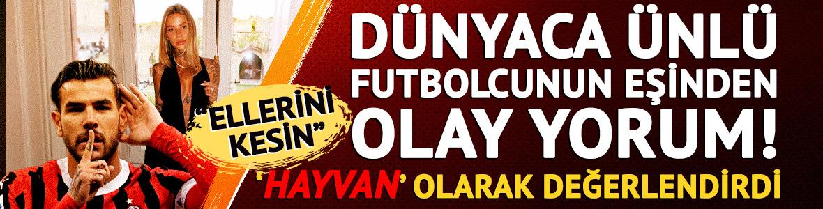 D&uuml;nyaca &uuml;nl&uuml; futbolcunun eşinden &ccedil;ok konuşulacak a&ccedil;ıklama!