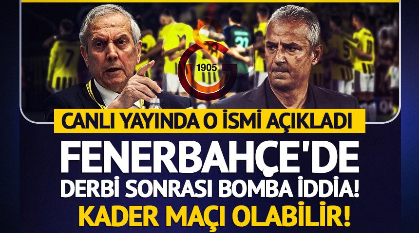 Fenerbah&ccedil;e'de derbi sonrası bomba iddia! İsmail Kartal'ın yerine...