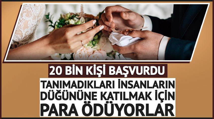 D&uuml;ğ&uuml;nlerde boş sandalyeler i&ccedil;in binlerce lira &ouml;d&uuml;yorlar