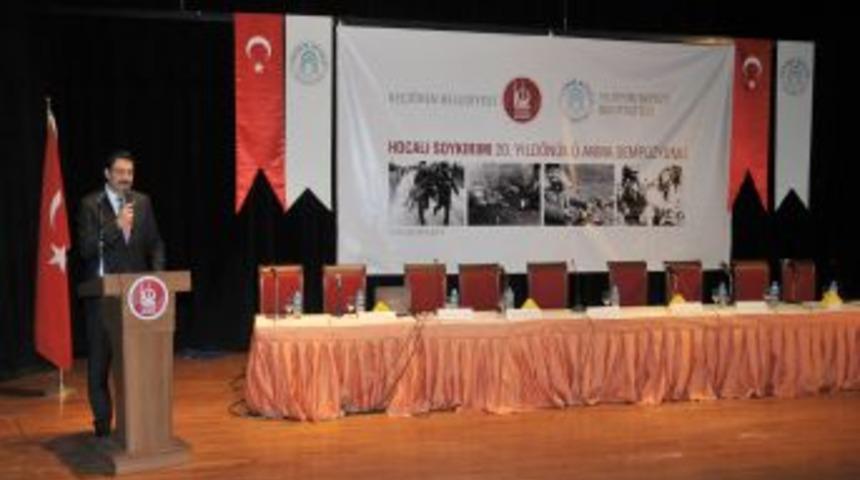 Ke&ccedil;i&ouml;ren'de Hocalı sempozyumu yapıldı