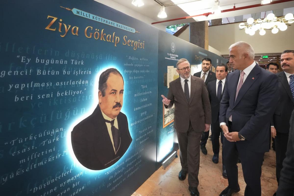 Ziya G&ouml;kalp&rsquo;in fikr&icirc; mirası doğumunun 150. yılında Mill&icirc; K&uuml;t&uuml;phane&rsquo;de 2