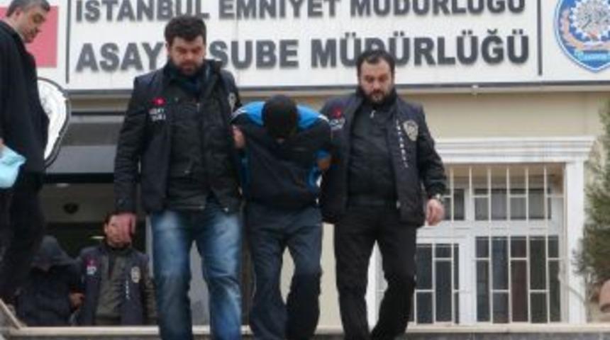 G&uuml;m&uuml;ş hırsızları g&uuml;venlik kamerasında