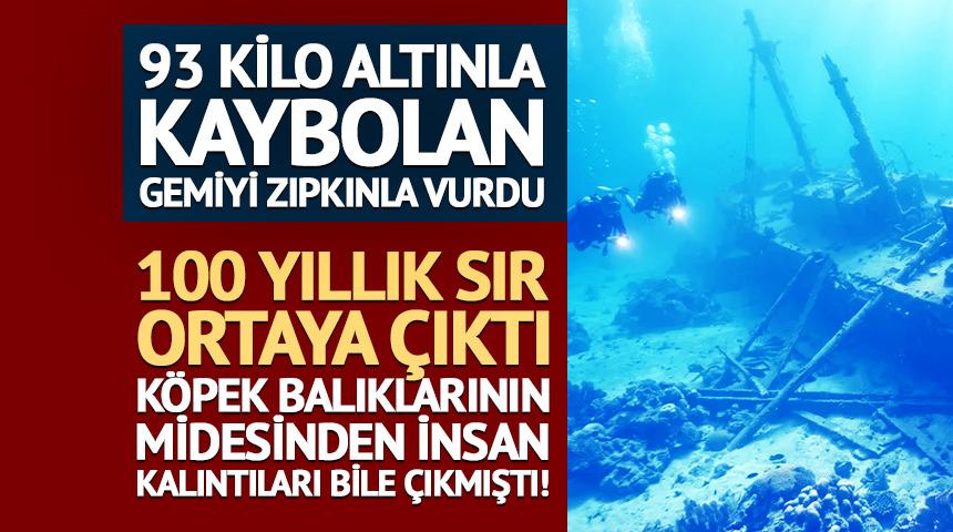 Balık avlarken tesad&uuml;fen buldu! 93 kilo altınla kaybolmuştu