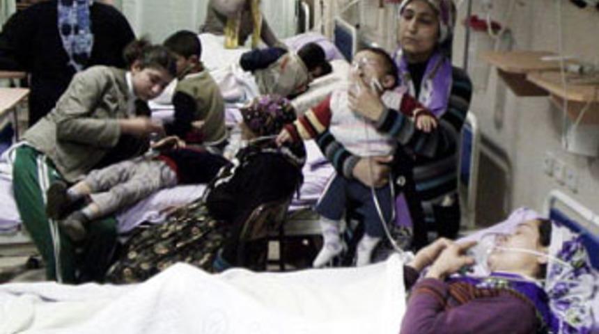 Gaziantep'te 700 kişi sobadan zehirlendi