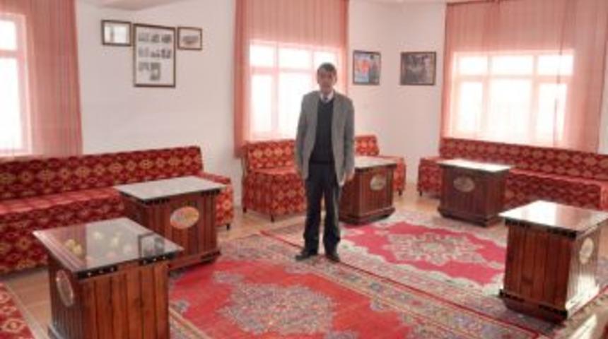 G&ouml;lbaşı Hacılar'da yenilenen k&ouml;y konağı hizmet vermeye başladı