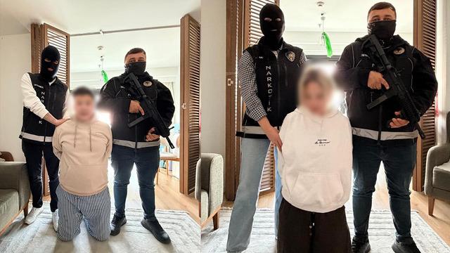 Mavi ve kırmızı b&uuml;ltenle aranıyorlardı! İstanbul'da kıskıvrak yakalandılar