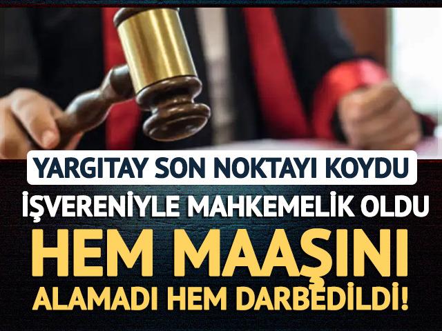 Patronu darp ettirip belge imzalattı! İstifa eden m&uuml;hendise Yargıtay'dan g&uuml;zel haber 
