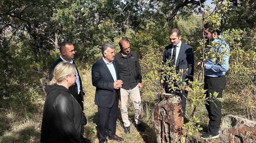 G&uuml;roymak&rsquo;ta tarih&icirc; alanlarda inceleme yapıldı