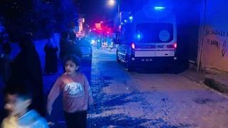 Evde çıkan yangın paniğe neden oldu