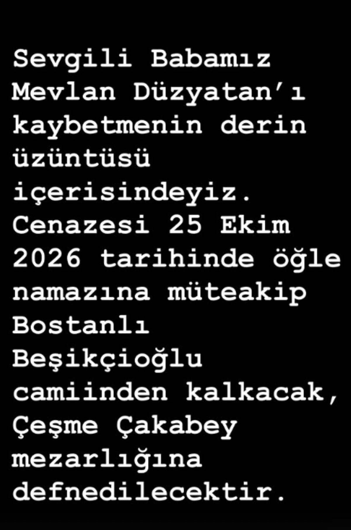 Engin Altan Düzyatan ın acı günü! Babasını kaybetti 1