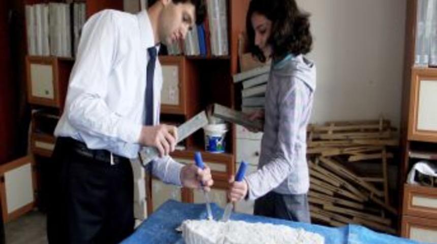 &Ouml;zel Atak Koleji, taş oymacılık sanatı kursları a&ccedil;tı