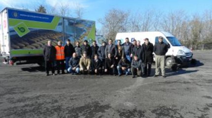 BESAŞ s&uuml;r&uuml;c&uuml;lerine ekmeği sıcak ulaştırma eğitimi