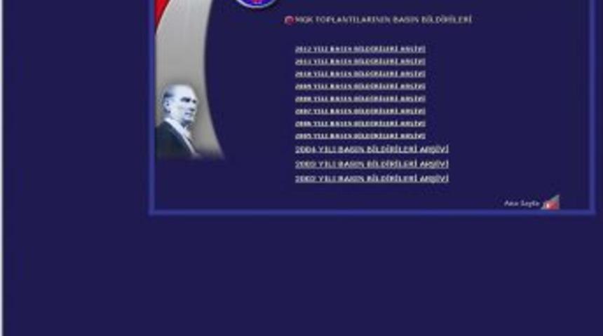 Post modern darbe 28 Şubat bildirisi siteden kaldırıldı