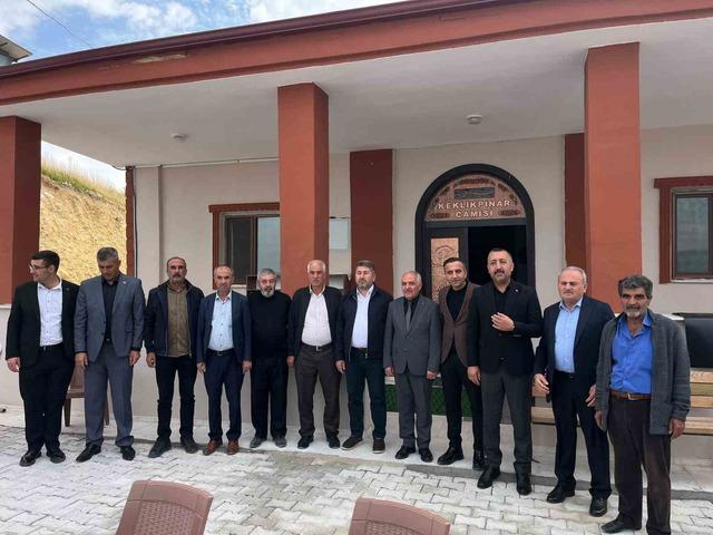 Ak&ccedil;adağ&rsquo;da Keklikpınarı Camisi ibadete a&ccedil;ıldı 2