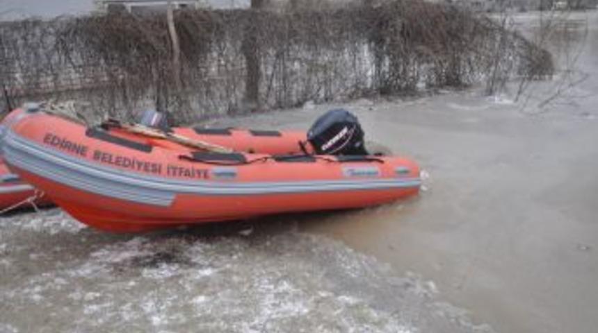 Tunca Nehri buz tuttu