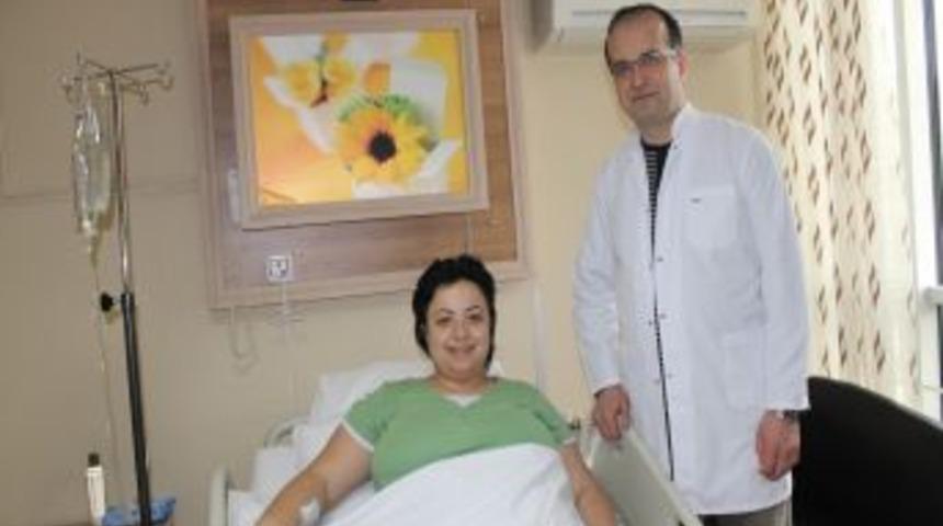 B&uuml;y&uuml;k Anadolu Hastanesi, Obezite nedeniyle hamile kalamayan kadına umut oldu