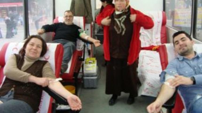 Kar yağışı kan bağışını olumsuz etkiledi