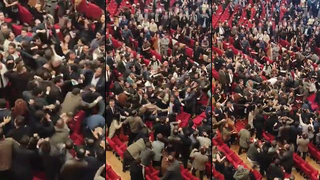 İstanbul Baro'sunda kavga çıktı! Yumruklar havada uçuştu