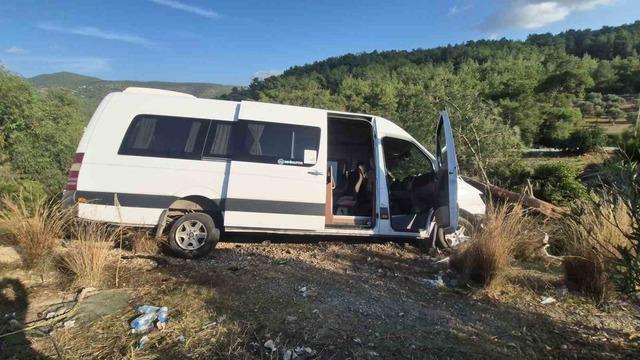 Muğla da trafik kazası! 2 yaralı 2