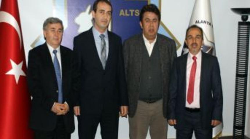 A&Uuml; Alanya Eğitim Fak&uuml;ltesi Dekanı Prof. Dr. Neslit&uuml;rk&rsquo;ten ALTSO&rsquo;ya ziyaret