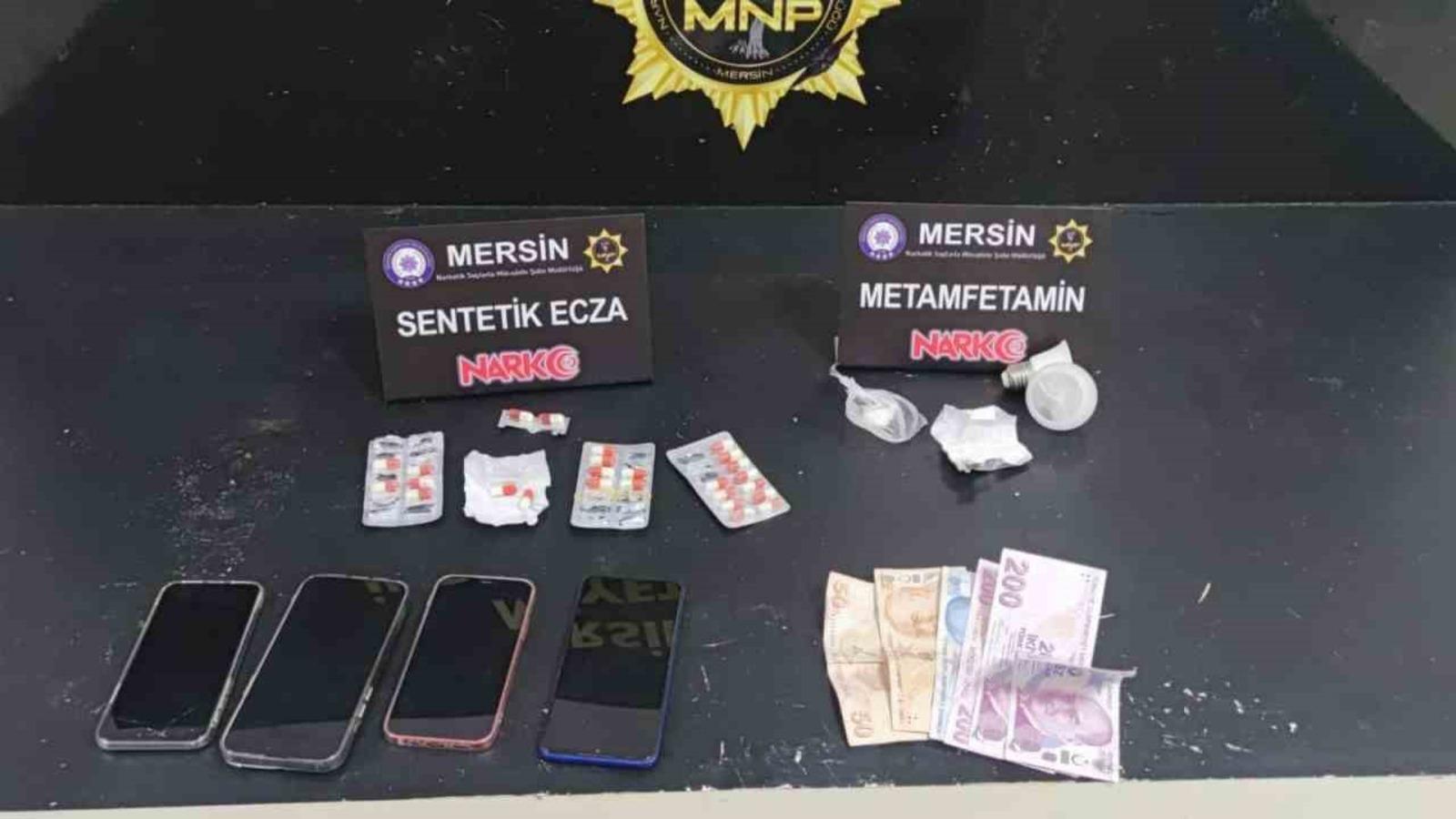 Mersin’de uyuşturucu operasyonu