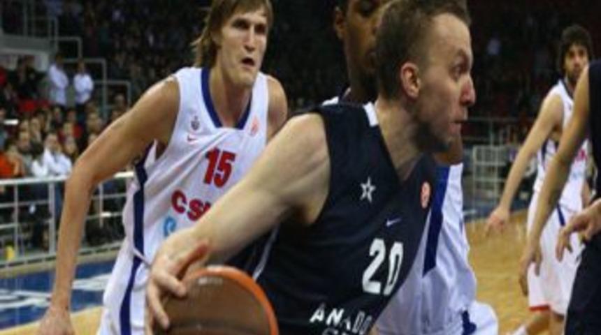 Anadolu Efes: 65 - CSKA Moskova: 82