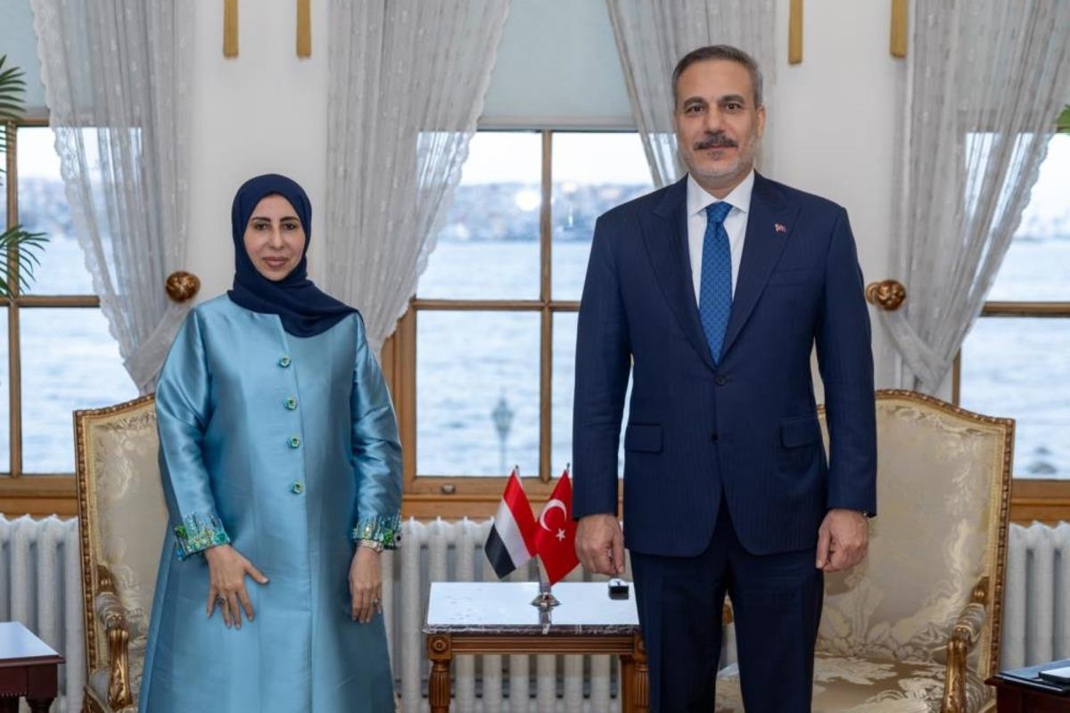Dışişleri Bakanı Fidan, Yemen Dışişleri Bakanı Al-Zuba ile bir araya geldi 1