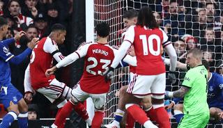 Premier Lig'de Everton'ı 2-0 yenen Arsenal, zirveye ortak oldu