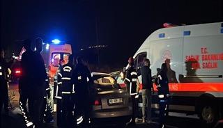 Nevşehir'de TIR'a arkadan &ccedil;arpan otomobilde 2 &ouml;l&uuml;