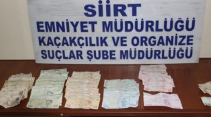 Siirt'te sahte para operasyonu