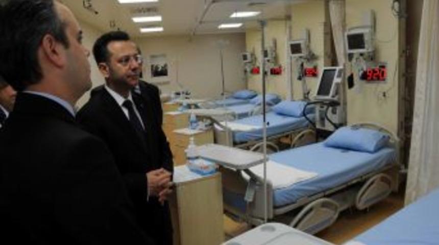 Karadeniz B&ouml;lgesi' nin en modern yoğun bakım &uuml;nitesi Samsun'da a&ccedil;ıldı