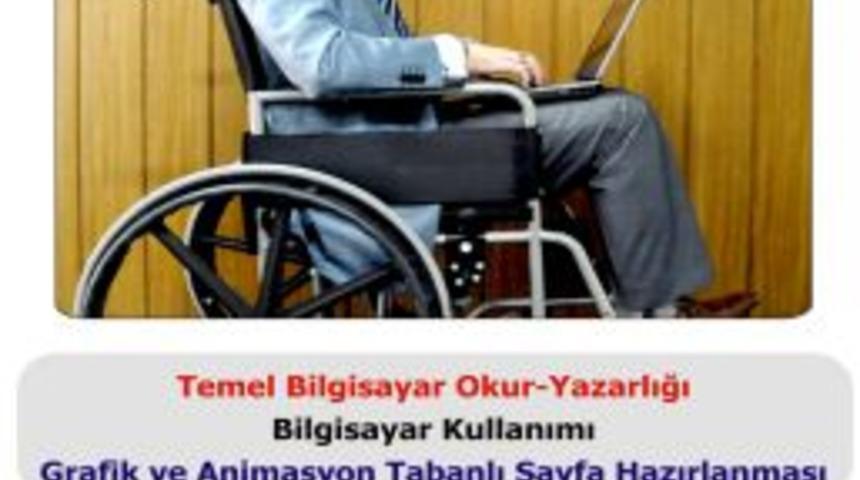 Balıkesir Belediyesi engellilere bilgisayar eğitimi verecek