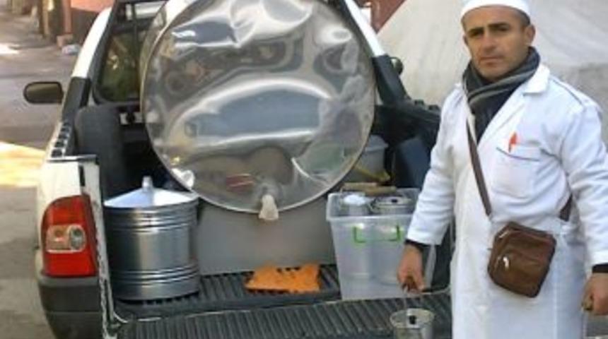 Oda Başkanı &Ouml;zalp: Seyyar esnafın sattığı s&uuml;t sağlıklıdır