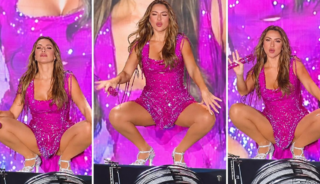 Hadise'nin dansı yine konuşuldu! "Ne garip hareketler"