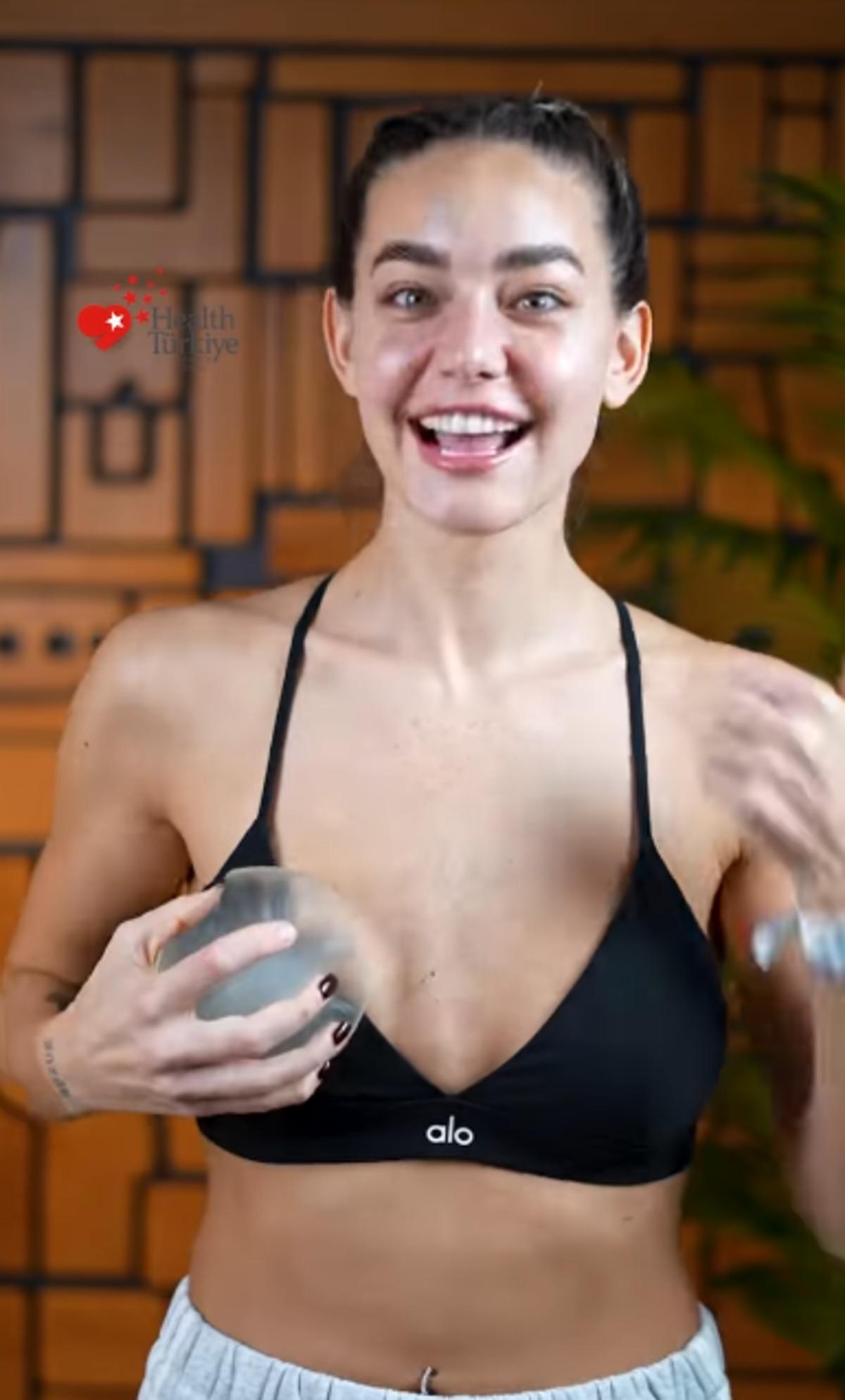 Survivor Aycan Yanaç göğüslerine silikon taktırdı! Reklam yapınca gündem oldu 2