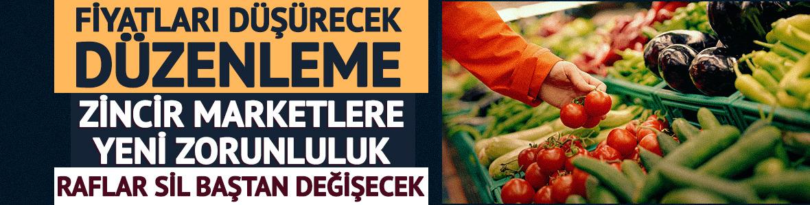 Marketlere yeni zorunluluk: Raflar değişecek, fiyatlar d&uuml;şecek