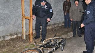 Ölüm, bisiklet üzerinde yakaladı